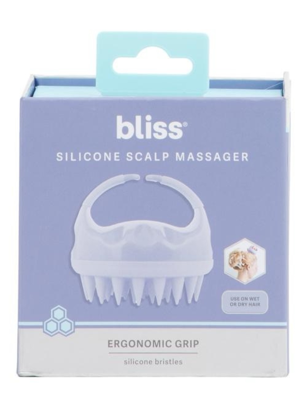🔥 2/20: bliss Silicone Scalp Massager — NIB